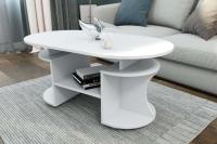 Стол журнальный Барон белый