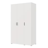 Шкаф 3ств 1200 Бостон, цвет Белый (полки+штанга)