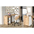Стол-трансформер, 440(1400)х520х770, Дуб крафт золотой/ Белый