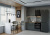 Кухонный гарнитур Антрацит 1600мм, столешница 38 мм