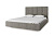 MODERN, Кровать 160 М с подъемником. Цвет ПЕРС ЖЕМЧУГ/LOFT GREY